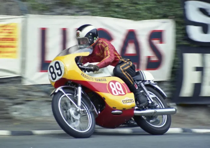 Framed Print : Peter McKinley (Padgett Yamaha) 1974 Production TT Framed Print : Peter McKinley (Padgett Yamaha) 1974 Production TT