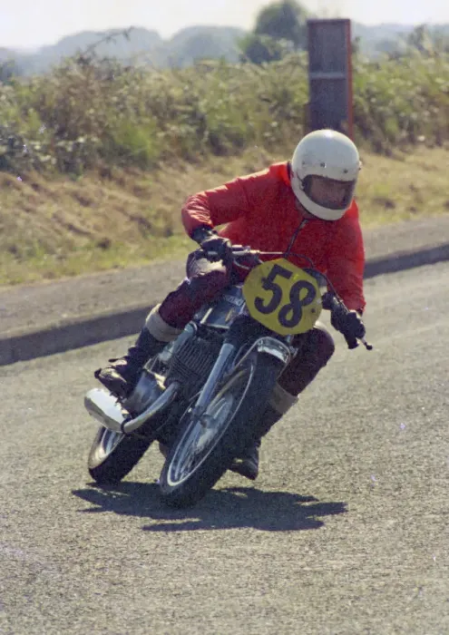 Framed Print : Peter Quaggin (Suzuki) 1976 Jurby Road Framed Print : Peter Quaggin (Suzuki) 1976 Jurby Road
