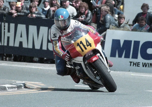Peter Skold (Honda) 1985 Senior TT