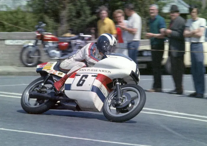 Framed Print : Peter Williams (Norton) 1973 Formula 750 TT Framed Print : Peter Williams (Norton) 1973 Formula 750 TT