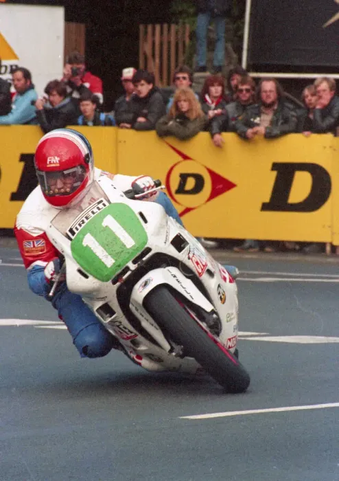 Framed Print : Phil Armes (Honda) 1988 Production C TT Framed Print : Phil Armes (Honda) 1988 Production C TT