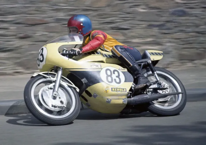 Framed Print : Phil Gurner (Yamaha) 1974 Formula 750 TT