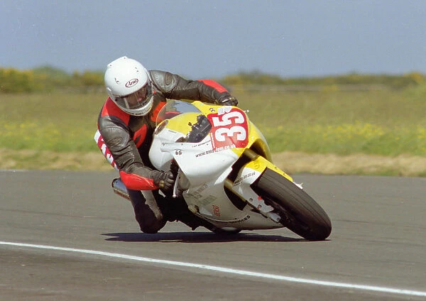 Phil Kneen (Honda) 2001 Jurby Airfield