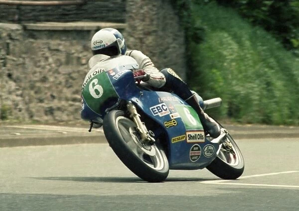 Phil Mellor at Ballacraine: 1986 Junior TT