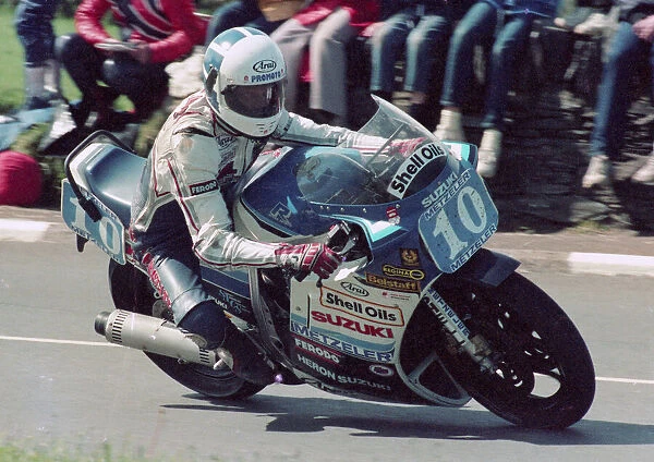 Phil Mellor (Suzuki) 1986 Production B TT