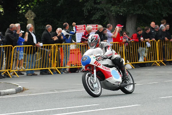 Phil Millard (Yamaha) 2013 Classic TT Lap of Honour