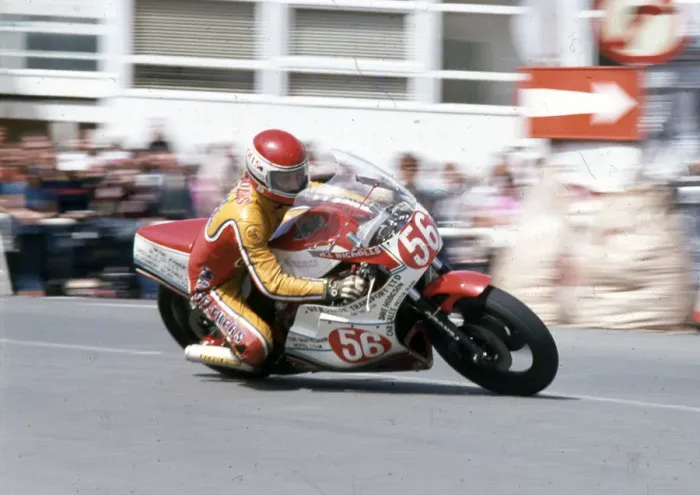 Framed Print : Phil Nichols (Suzuki) 1983 Formula One TT Framed Print : Phil Nichols (Suzuki) 1983 Formula One TT