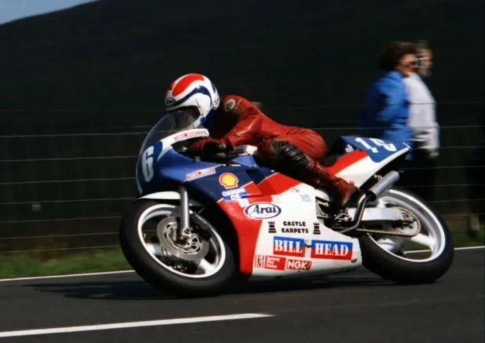 Framed Print : Phil Nicolls (Honda) 1989 Junior TT Framed Print : Phil Nicolls (Honda) 1989 Junior TT