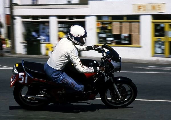 Phil Odlin (Yamaha) 1984 Production TT