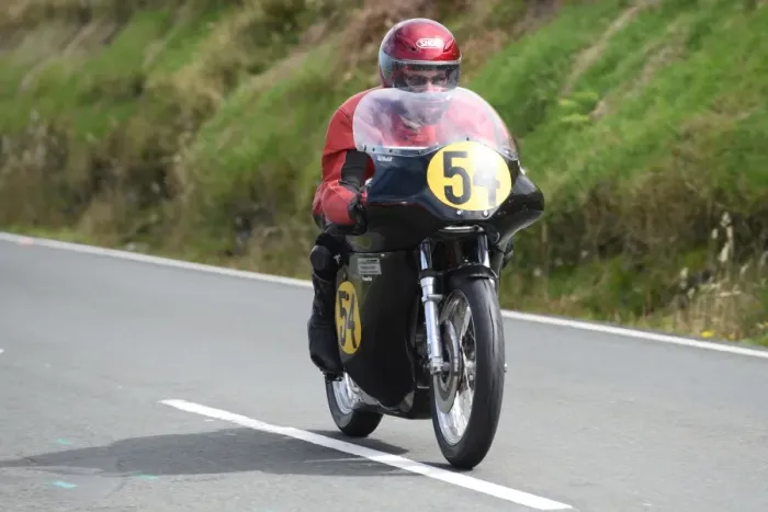 Framed Print : Phil Woodall (Matchless) 2016 Senior Classic TT Framed Print : Phil Woodall (Matchless) 2016 Senior Classic TT