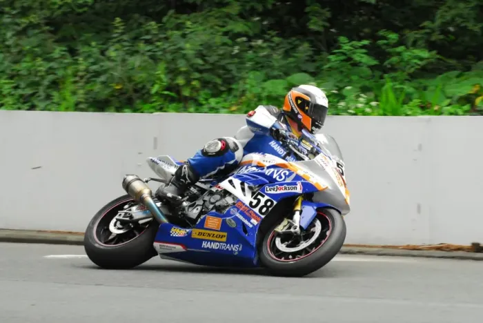 Framed Print : Philip Crowe (BMW) 2016 Senior TT Framed Print : Philip Crowe (BMW) 2016 Senior TT