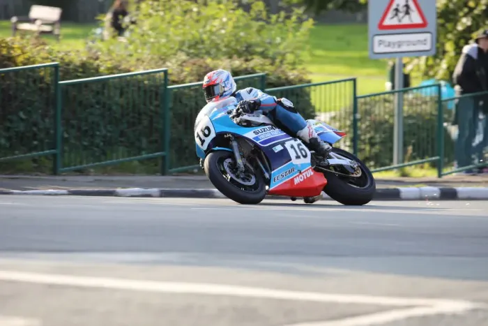 Framed Print : Philip Crowe (Suzuki) 2019 Superbike Classic TT Framed Print : Philip Crowe (Suzuki) 2019 Superbike Classic TT