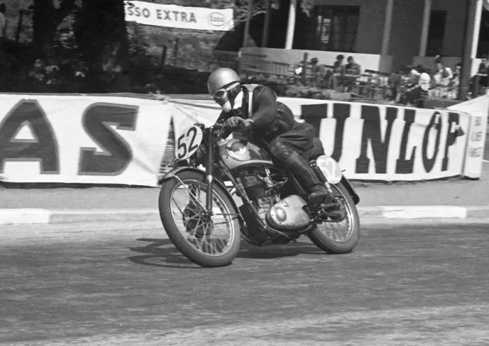 Framed Print : Philip Palmer (BSA) 1953 Junior Clubman TT Framed Print : Philip Palmer (BSA) 1953 Junior Clubman TT