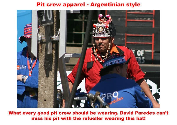 Pit-crew apparel - Argentinian style