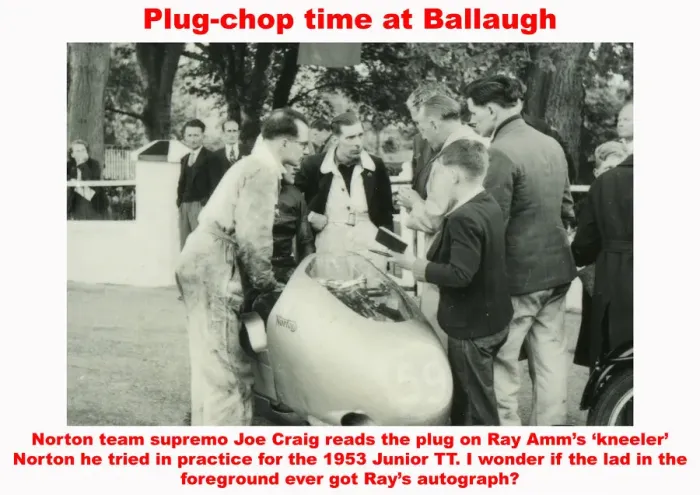 Framed Print : Plug-chop time at Ballaugh Framed Print : Plug-chop time at Ballaugh