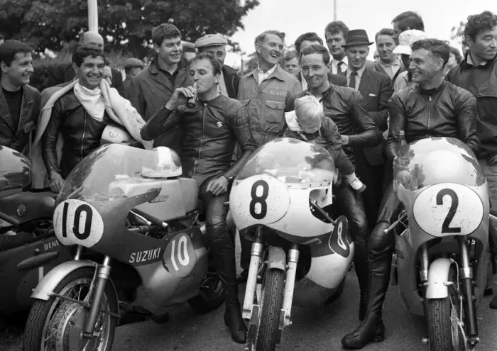 Framed Print : Provini, Perris, Duff & Redman, 1965 Lightweight TT Framed Print : Provini, Perris, Duff & Redman, 1965 Lightweight TT