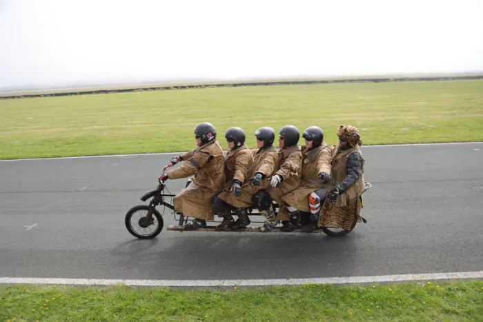Framed Print : Purple Helmets 2019 Jurby Day Framed Print : Purple Helmets 2019 Jurby Day
