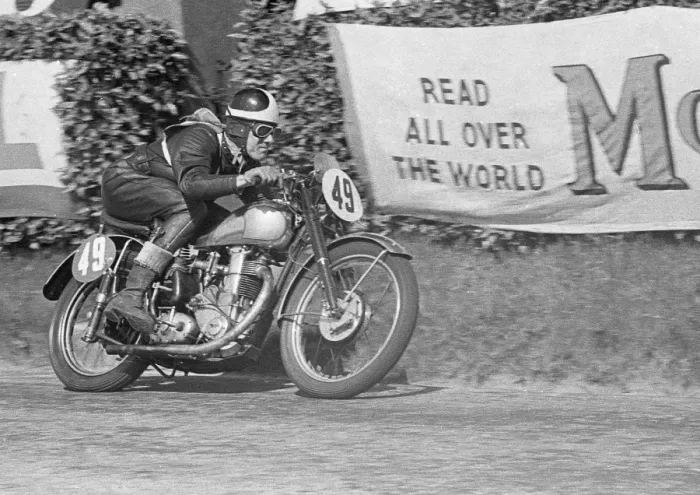 Framed Print : R L Jackson (BSA) 1951 Senior Clubman TT Framed Print : R L Jackson (BSA) 1951 Senior Clubman TT