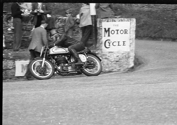 A R Morris Norton 1956 Junior Manx Grand Prix