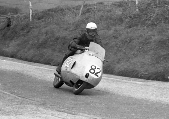 Framed Print : Ralph Rensen (Norton) 1956 Junior TT Framed Print : Ralph Rensen (Norton) 1956 Junior TT