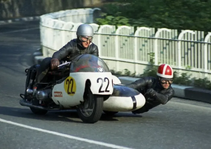 Framed Print : Ray Bell & M France (BMW) 1969 Sidecar TT Framed Print : Ray Bell & M France (BMW) 1969 Sidecar TT
