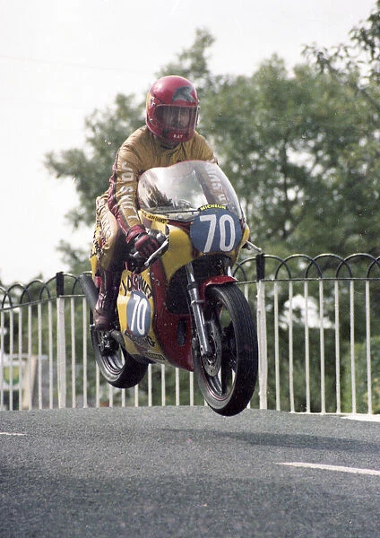 Ray Evans (Yamaha) 1983 Junior Manx Grand Prix