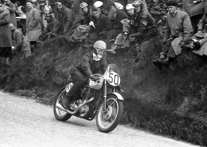 Framed Print : Ray Fay (BSA) 1956 Senior TT Framed Print : Ray Fay (BSA) 1956 Senior TT