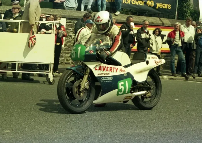 Framed Print : Ray Hanna (Rotax) 1986 Junior TT Framed Print : Ray Hanna (Rotax) 1986 Junior TT