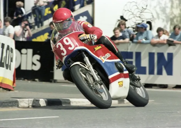 Framed Print : Ray Knight (P & M Honda) 1983 Formula One TT Framed Print : Ray Knight (P & M Honda) 1983 Formula One TT