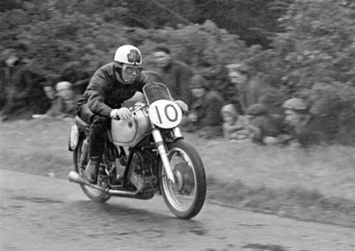 Framed Print : Reg Armstrong (AJS) 1951 Senior Ulster Grand Prix Framed Print : Reg Armstrong (AJS) 1951 Senior Ulster Grand Prix