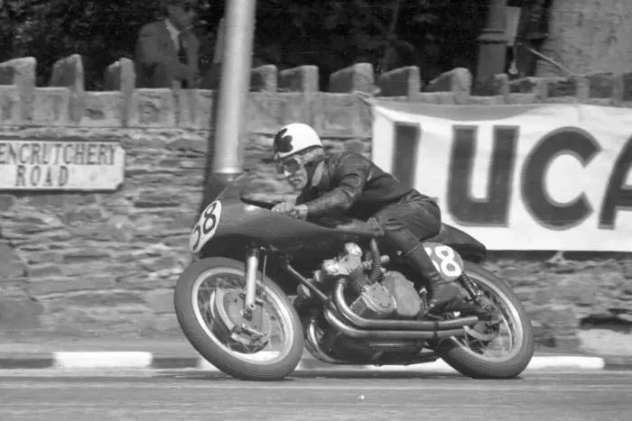 Framed Print : Reg Armstrong (Gilera) 1955 Senior TT Framed Print : Reg Armstrong (Gilera) 1955 Senior TT