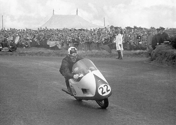 Reg Armstrong (Gilera) 1956 Senior Ulster Grand Prix