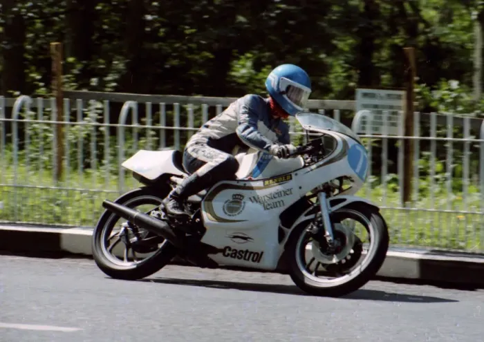 Framed Print : Reinhard Koberstein (Yamaha) 1982 350 TT Framed Print : Reinhard Koberstein (Yamaha) 1982 350 TT