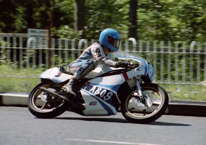 Framed Print : Rene Delaby (Yamaha) 1982 350 TT Framed Print : Rene Delaby (Yamaha) 1982 350 TT