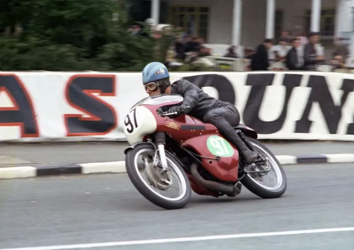 Framed Print : Rex Butcher (Cotton) 1965 Lightweight TT Framed Print : Rex Butcher (Cotton) 1965 Lightweight TT