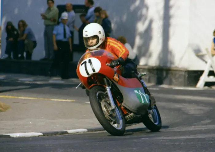 Framed Print : Rich Bool (Ducati) 1975 Lightweight Manx Grand Prix Framed Print : Rich Bool (Ducati) 1975 Lightweight Manx Grand Prix