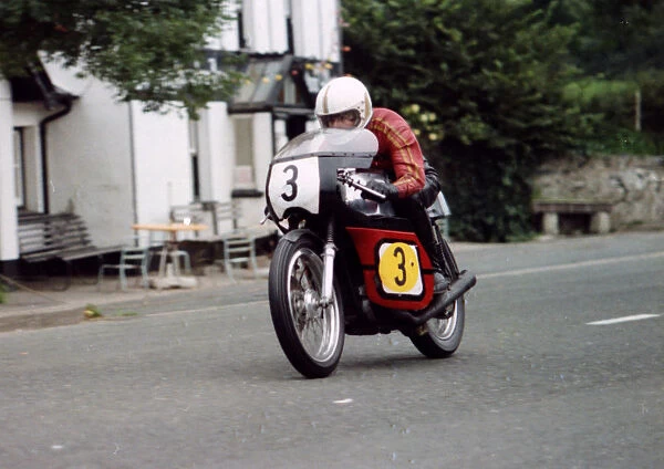 Rich Bool (Norton) 1980 Senior Manx Grand Prix