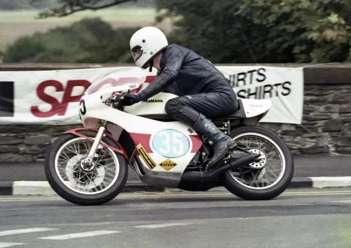 Framed Print : Rich Rogers (Yamaha) 1978 Junior Manx Grand Prix Framed Print : Rich Rogers (Yamaha) 1978 Junior Manx Grand Prix