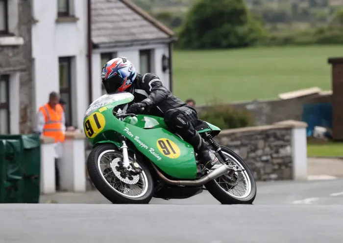 Framed Print : Richard Bairstow (Paton) 2022 Pre TT Classic Framed Print : Richard Bairstow (Paton) 2022 Pre TT Classic