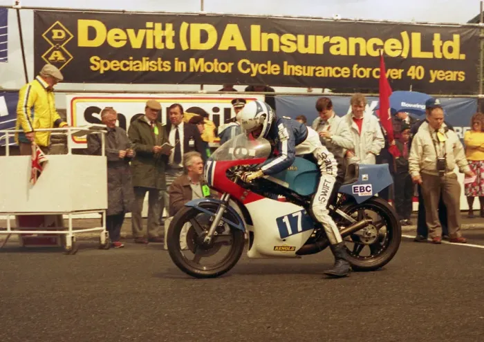 Framed Print : Richard Coates (Yamaha) 1987 Fortmula Two TT Framed Print : Richard Coates (Yamaha) 1987 Fortmula Two TT