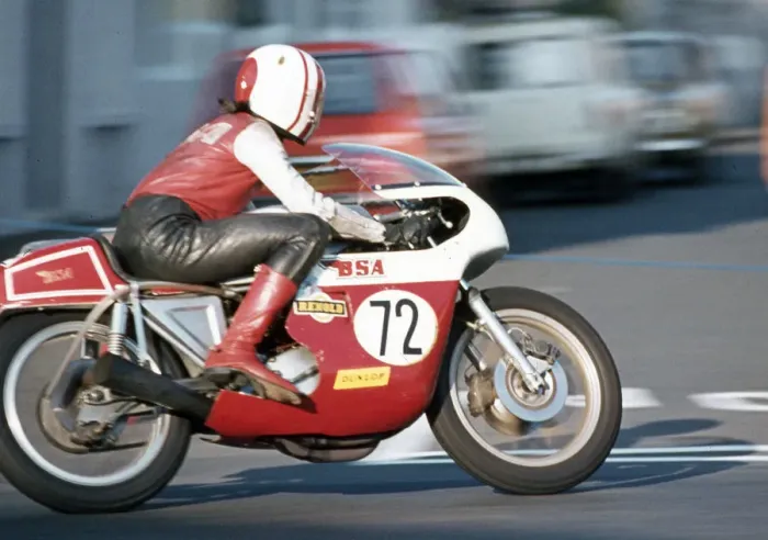 Framed Print : Richard Hs (BSA) 1975 Classic TT Framed Print : Richard Hs (BSA) 1975 Classic TT
