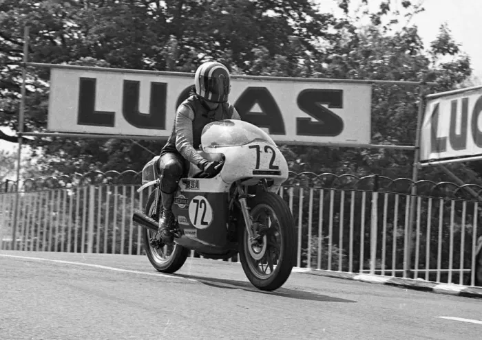 Framed Print : Richard Hs (BSA) 1975 Classic TT Framed Print : Richard Hs (BSA) 1975 Classic TT