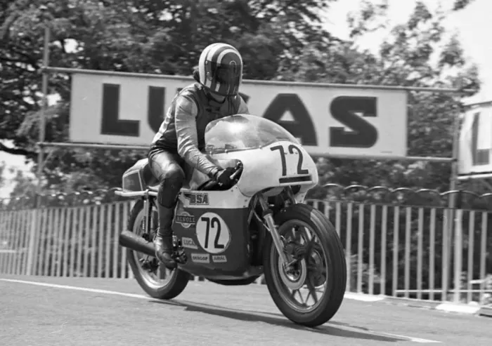 Framed Print : Richard Hs (BSA) 1975 Classic TT Framed Print : Richard Hs (BSA) 1975 Classic TT