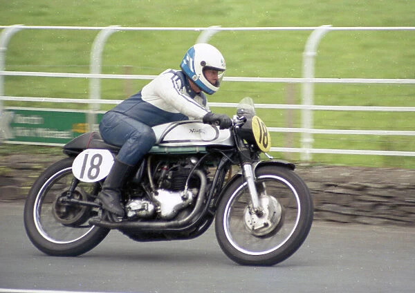 Richard Johnson (Norton) 1988 TT Parade Lap