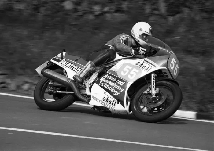 Framed Print : Richard Rose (Suzuki) 1986 Production B TT Framed Print : Richard Rose (Suzuki) 1986 Production B TT