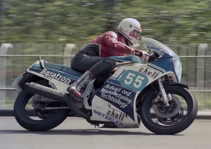 Framed Print : Richard Rose (Suzuki) 1986 Production B TT Framed Print : Richard Rose (Suzuki) 1986 Production B TT