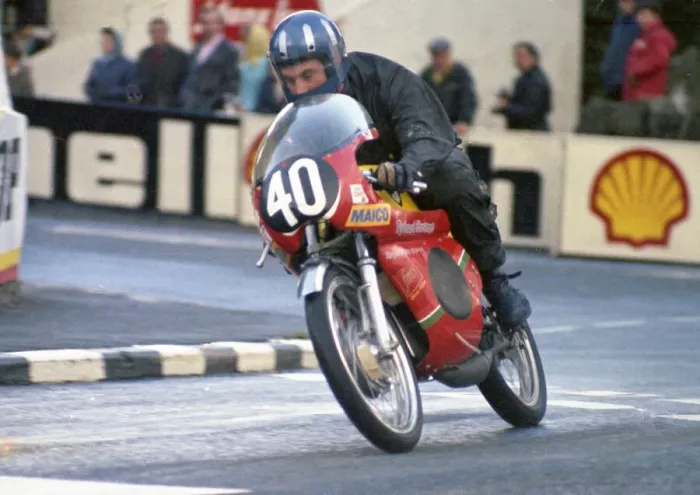 Framed Print : Richard Stevens (Maico) 1972 Ultra Lightweight TT Framed Print : Richard Stevens (Maico) 1972 Ultra Lightweight TT