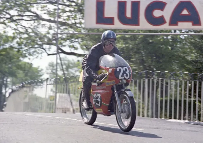 Framed Print : Richard Stevens (Maico) 1973 Ultra Lightweight TT Framed Print : Richard Stevens (Maico) 1973 Ultra Lightweight TT
