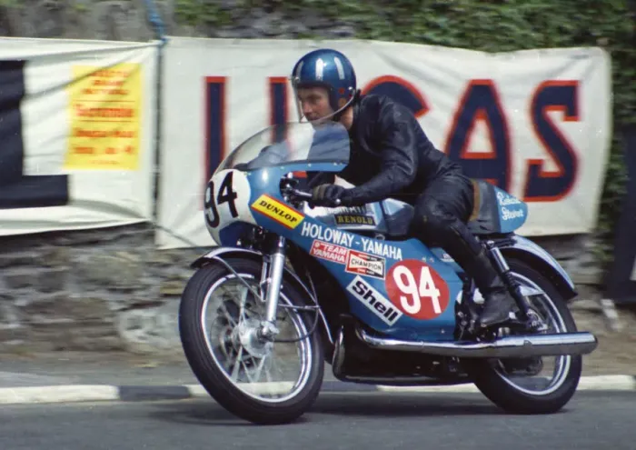 Framed Print : Richard Stevens (Yamaha) 1974 Production TT Framed Print : Richard Stevens (Yamaha) 1974 Production TT