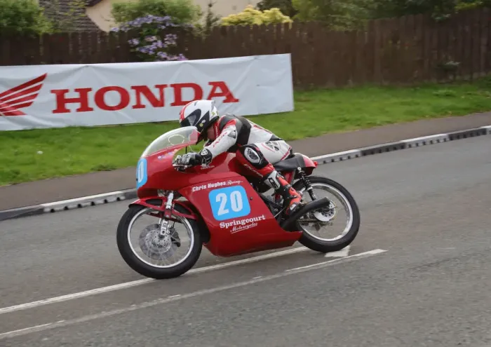 Framed Print : Richard Wilson (Honda) 2019 Junior Classic TT Framed Print : Richard Wilson (Honda) 2019 Junior Classic TT